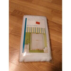 Spring Basics Sheer Window Panels White 120” X 84”